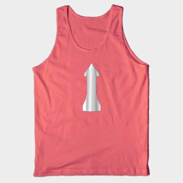 SpaceX Starship Tank Top by Vidision Avgeek